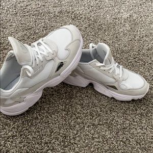 Adidas Original Triple White Falcon Sneakers